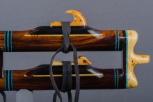 Ironwood (desert) Native American Flute, Minor, Low D-3, #I64Fa (12)